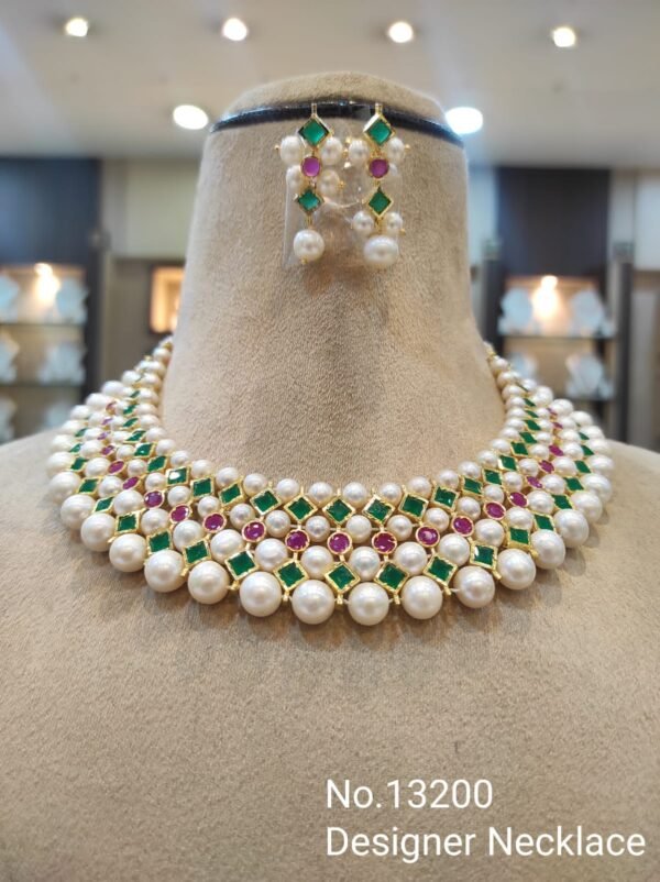 Designer Necklace Collection by Magan Pearls