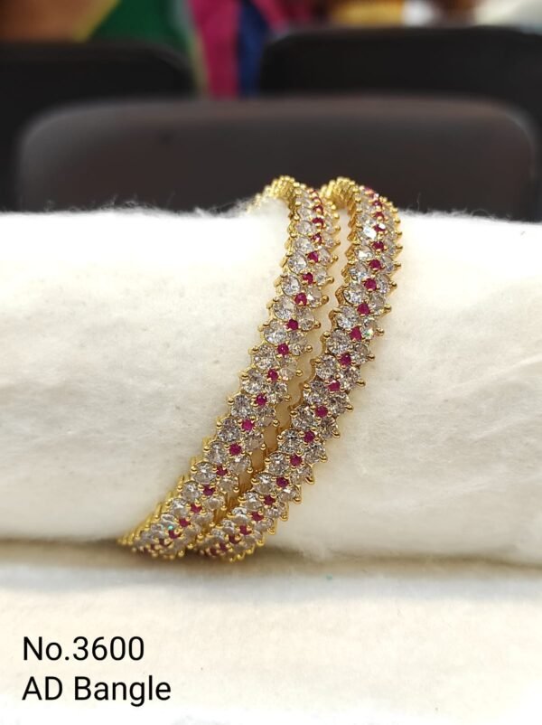 AD Bangles Collection by Magan Pearls