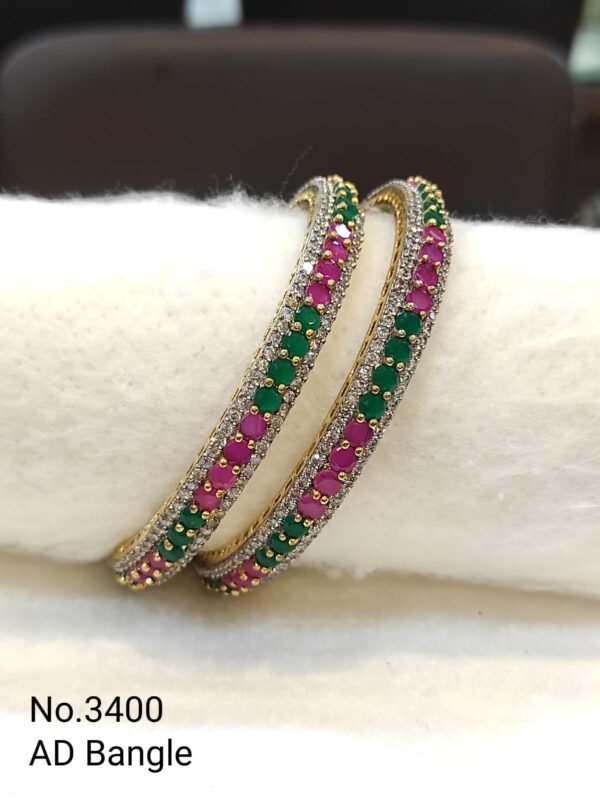 AD Bangles Collection by Magan Pearls