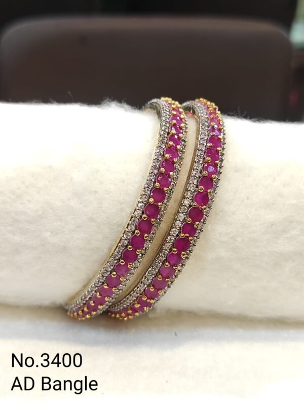 AD Bangles Collection by Magan Pearls