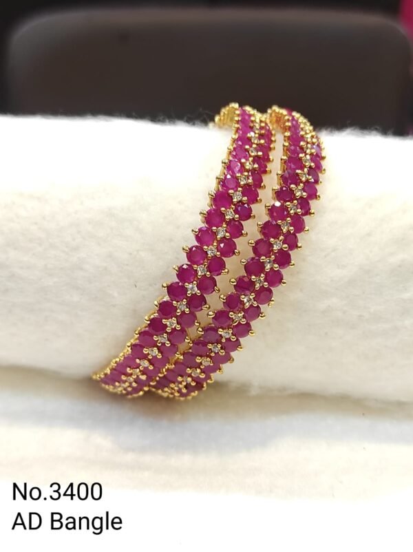 AD Bangles Collection by Magan Pearls