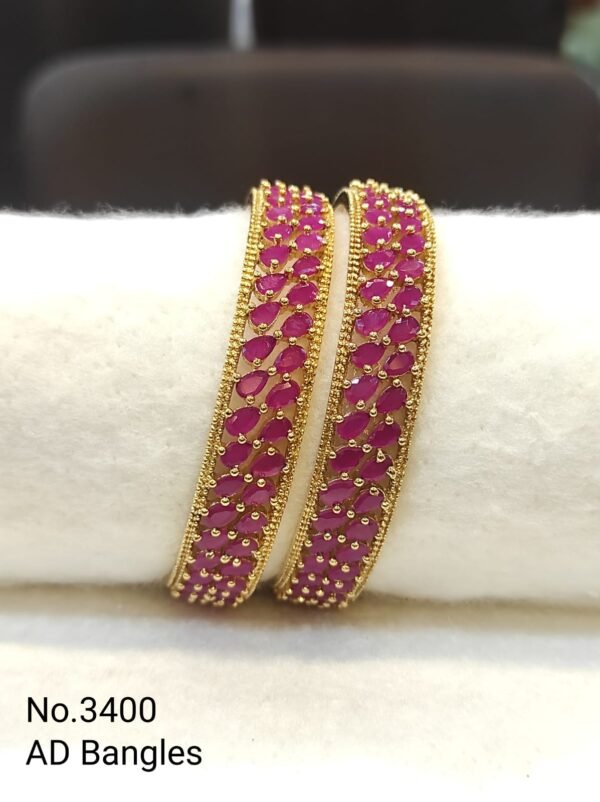 AD Bangles Collection by Magan Pearls