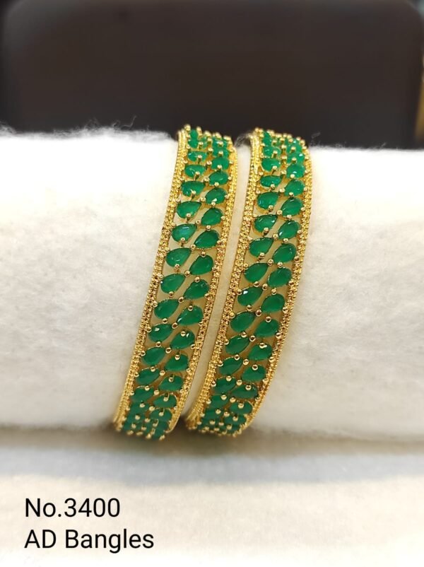 AD Bangles Collection by Magan Pearls