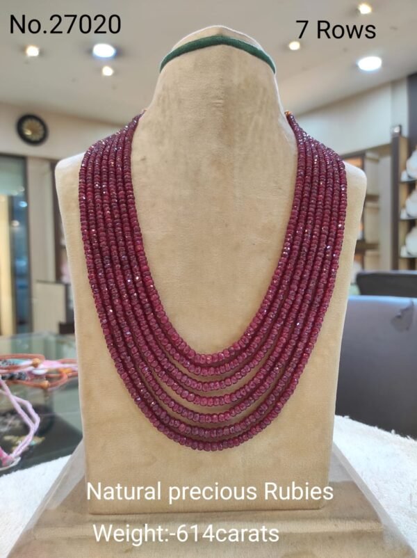 Natural Precious Rubies Collection by Magan Pearls