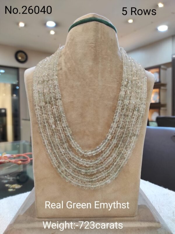 Real Green Emythst Collection by Magan Pearls