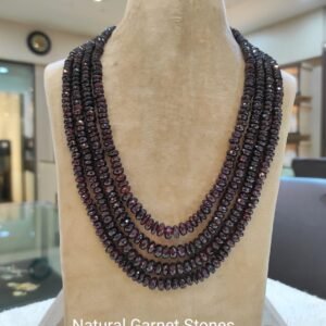 Natural Granet Stones Collection by Magan Pearls