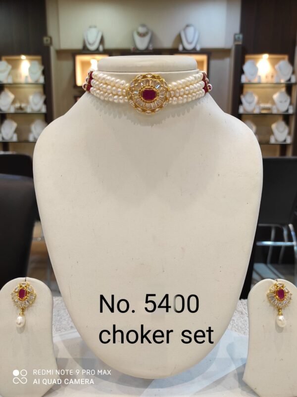 Choker Set Collection by Magan Pearls