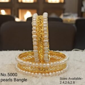 Pearls Bangle Collection by Magan Pearls