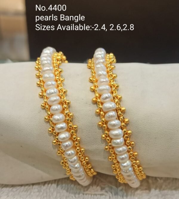 Pearls Bangle Collection by Magan Pearls