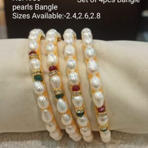 Pearls Bangle Collection by Magan Pearls
