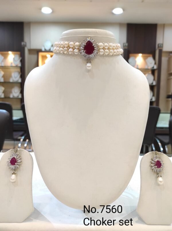 Choker Set Collection by Magan Pearls