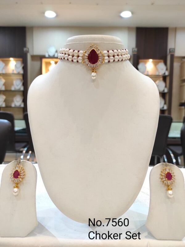 Choker Set Collection by Magan Pearls