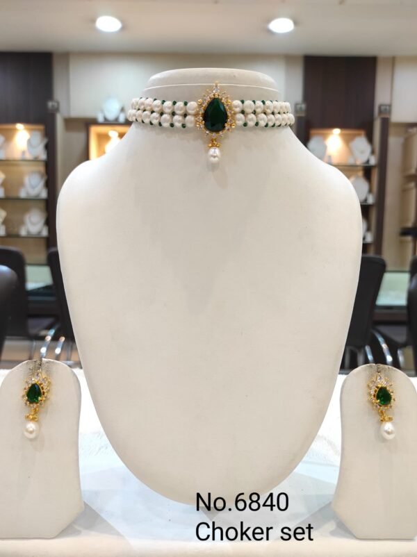Choker Set Collection by Magan Pearls