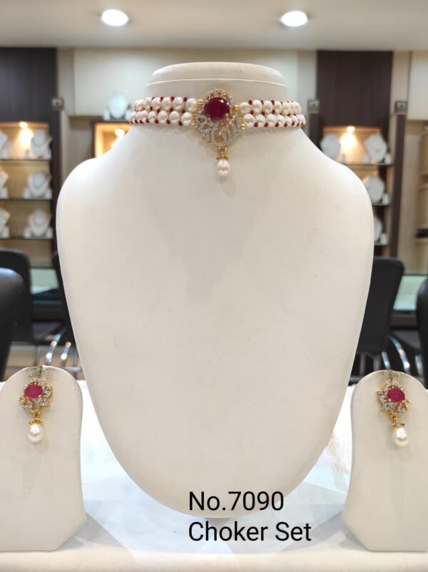Choker Set Collection by Magan Pearls