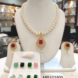 MPJ Changable Stone Collection by Magan Pearls