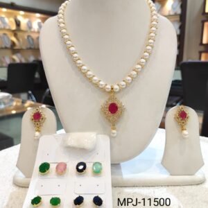 MPJ Changable Stone Collection by Magan Pearls