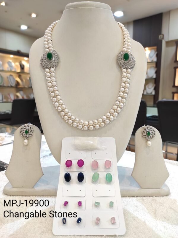 MPJ Changable Stone Collection by Magan Pearls