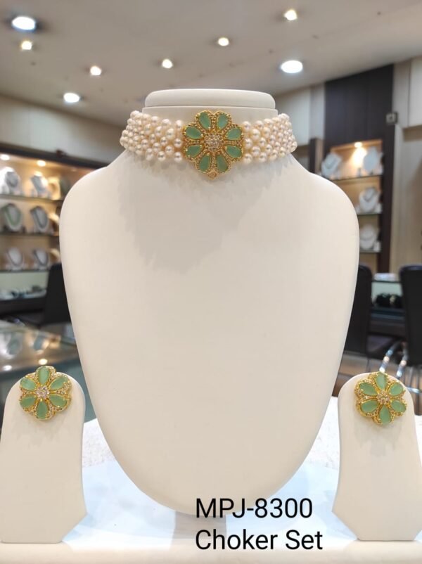 Choker Set Collection by Magan Pearls