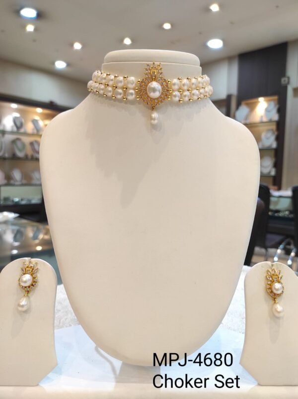 Choker Set Collection by Magan Pearls