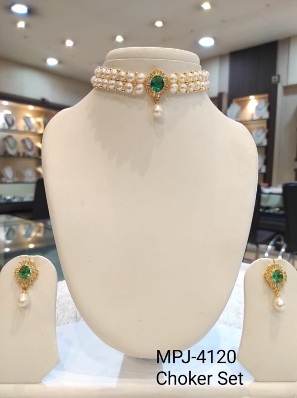 Choker Set Collection by Magan Pearls