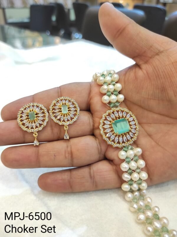Choker Set Collection by Magan Pearls