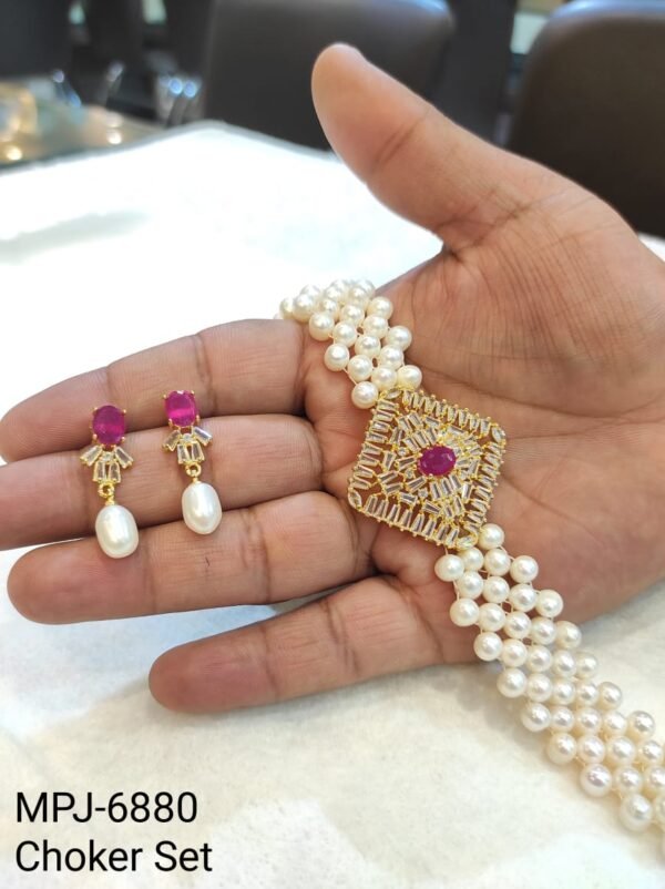 Choker Set Collection by Magan Pearls