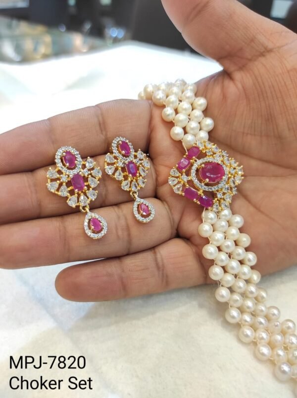 Choker Set Collection by Magan Pearls