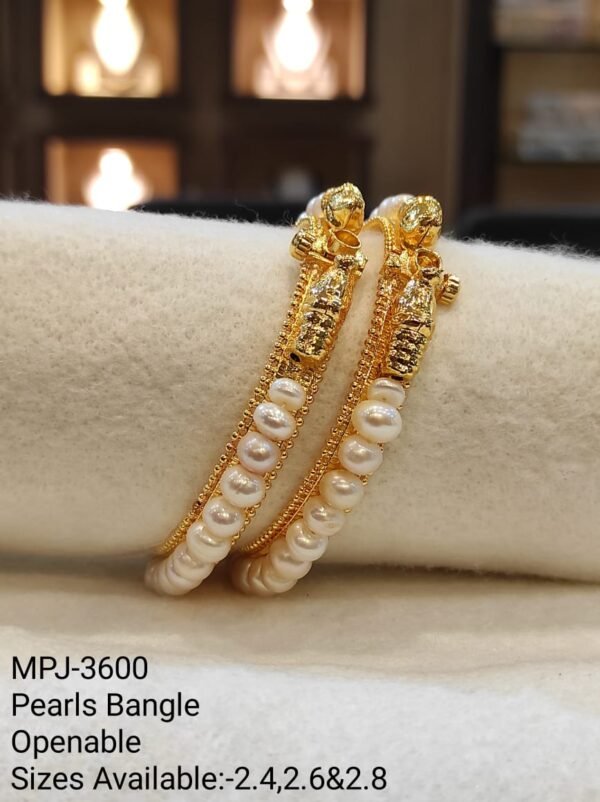 Pearls Bangles Collection by Magan Pearls