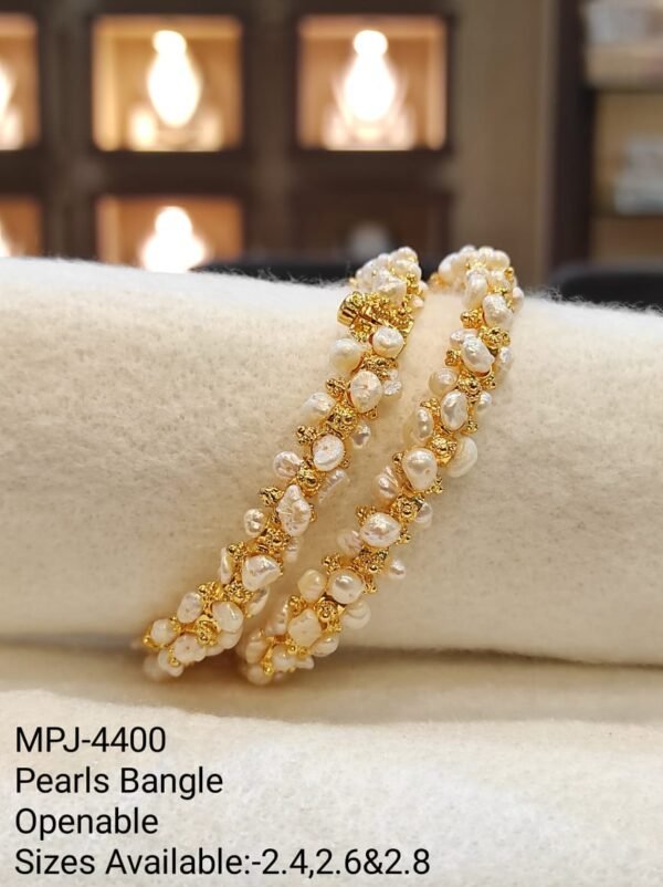 Pearls Bangles Collection by Magan Pearls