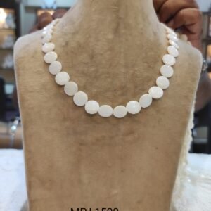 White Opal Maala Collection by Magan Pearls