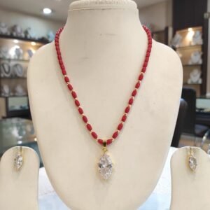Real Coral Chains Collection by Magan Pearls