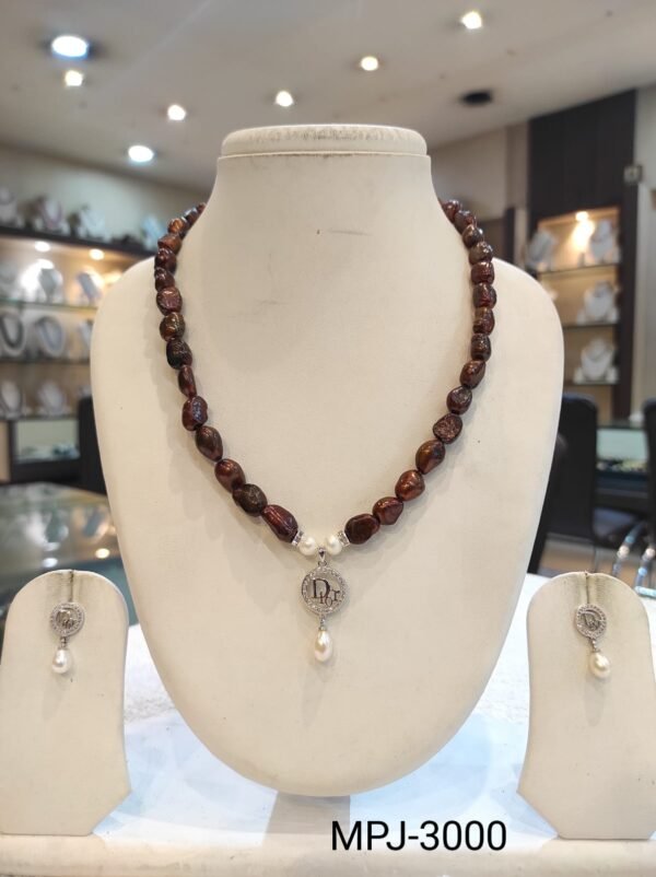 Real Coral Chains Collection by Magan Pearls