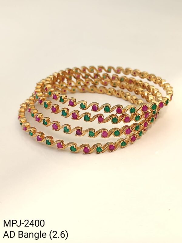 AD Bangles Collection by Magan Pearls