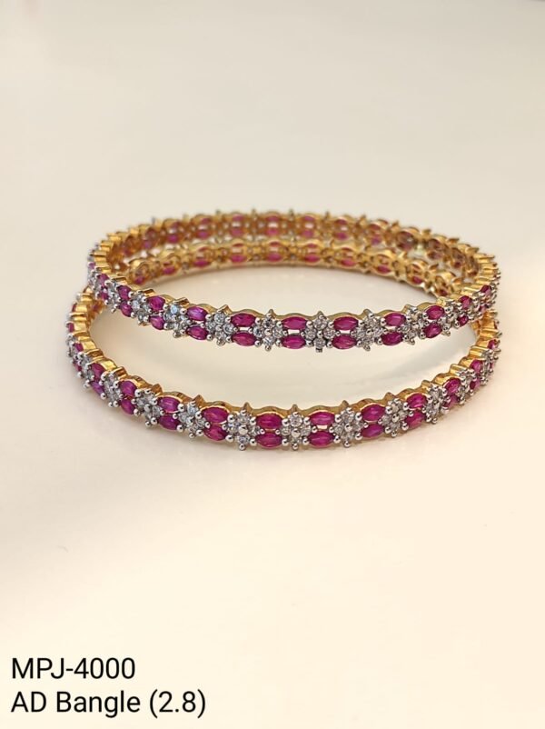 AD Bangles Collection by Magan Pearls