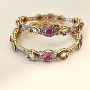 AD Bangles Collection by Magan Pearls
