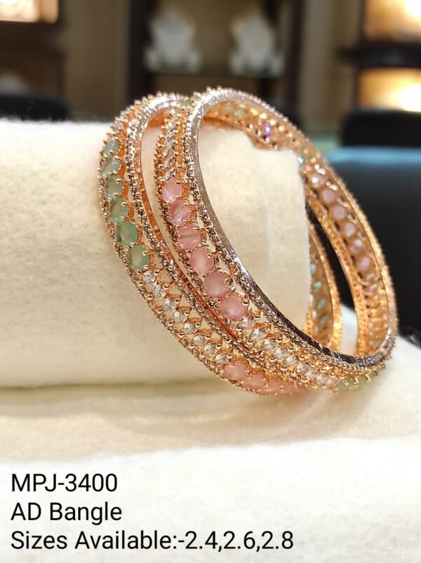 AD Bangles Collection by Magan Pearls