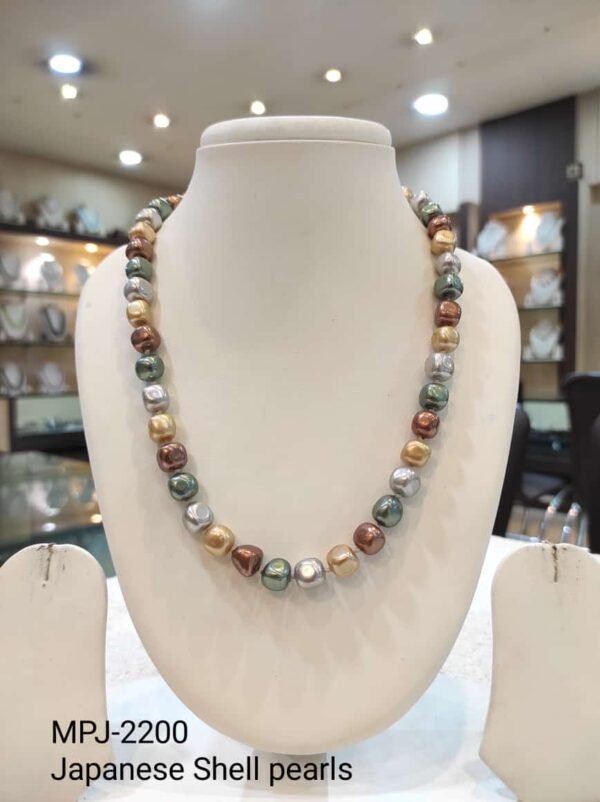 Shell Pearls Set Collection by Magan Pearls