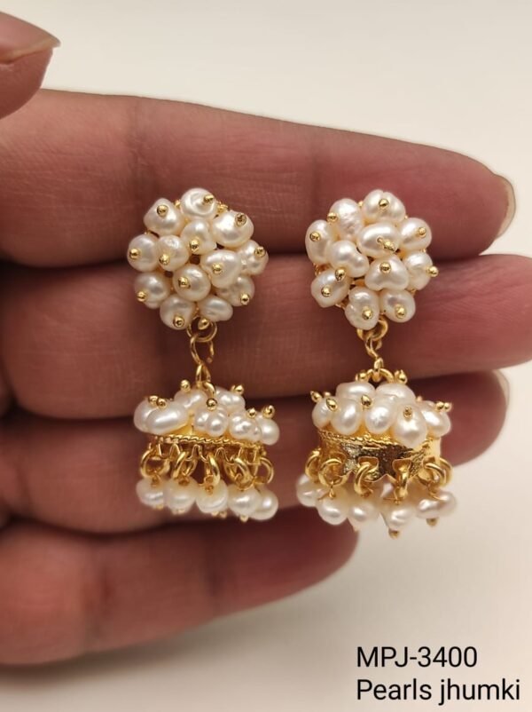 Elegant Natural Pearl Earrings