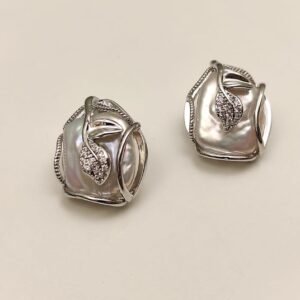 Mother of Pearl earrings - Western style