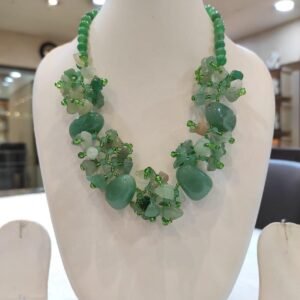 handcrafted twisted-style Jade Necklaces