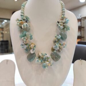 handcrafted twisted-style Jade Necklaces