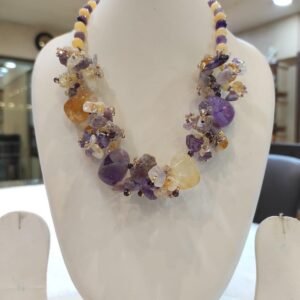Handcrafted twisted-style Jade Necklaces — a celebration of purity, love, and timeless elegance. WITH Natural jades , Each necklace is a unique blend of color and charm... from calming greens to rich pinks, subtle whites to royal purples.