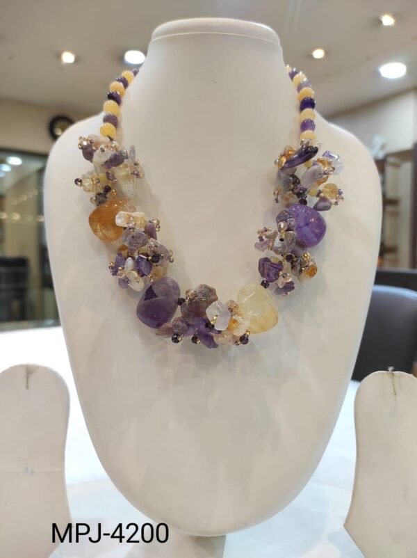 Handcrafted twisted-style Jade Necklaces — a celebration of purity, love, and timeless elegance. WITH Natural jades , Each necklace is a unique blend of color and charm... from calming greens to rich pinks, subtle whites to royal purples.